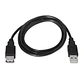 Aisens Cable USB 2.0 tipo A/M-A/H negro 3.0m - Miniatura 1
