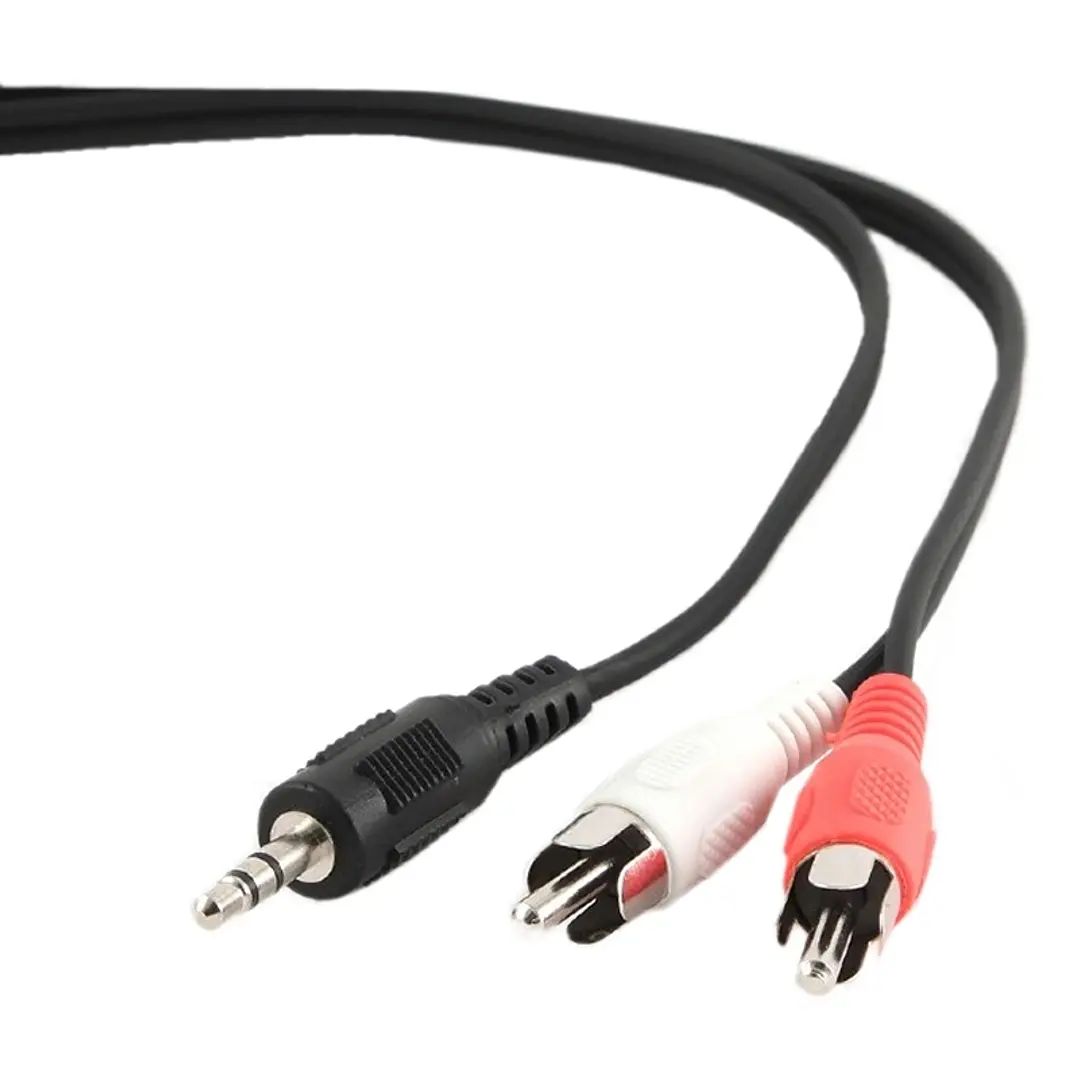 Gembird Cable Audio 3.5mm(M) a 2 RCA(M) 2.5 Mts 1
