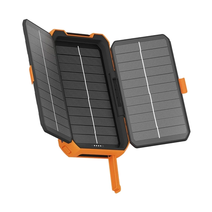 Xtorm Rugged Solar Powerbank 10.000 mAh 20W - Panel Solar Gen 24 - IP65 - 2x USB-C, 1X USB A - QC 3.0 1