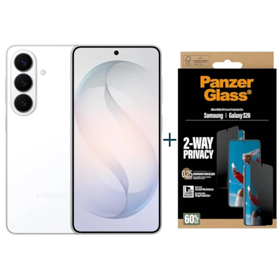 Samsung Galaxy S26 5G 256G 12G White+ProtPrivPanze 1