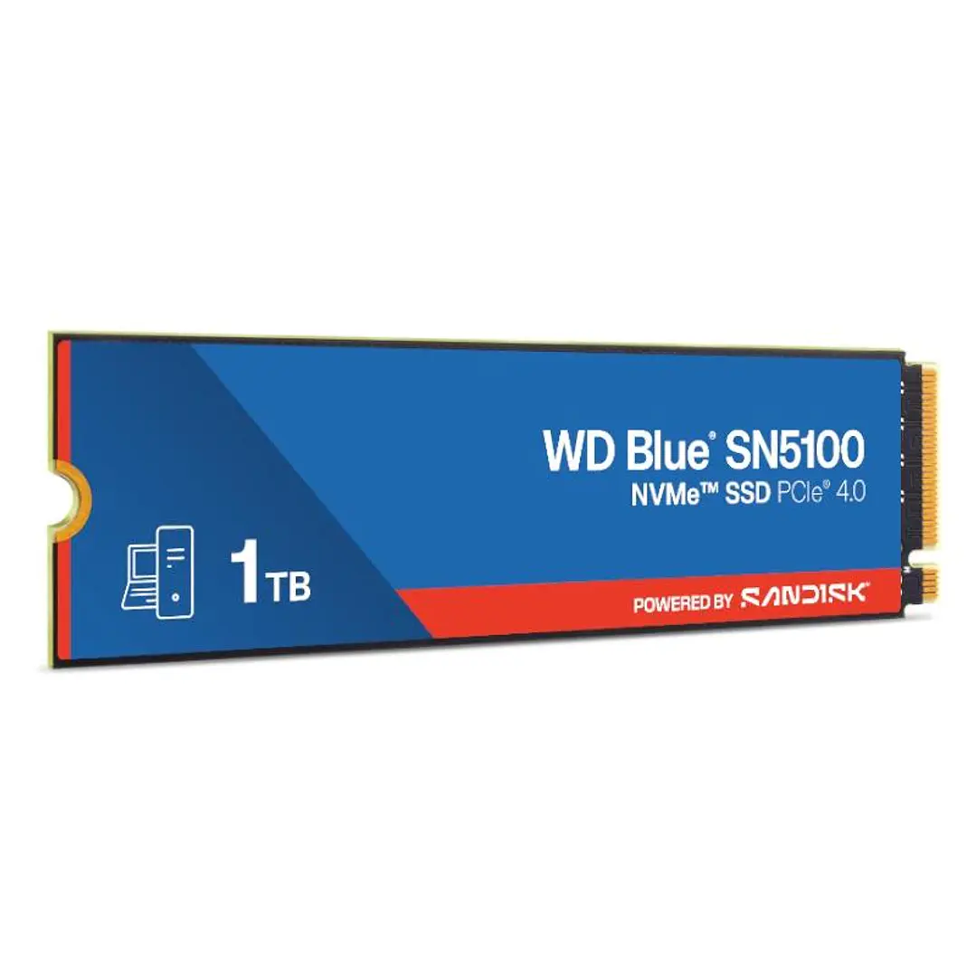 WD Blue SN5100 SSD 1TB NVMe Gen4 6700MB-s 3