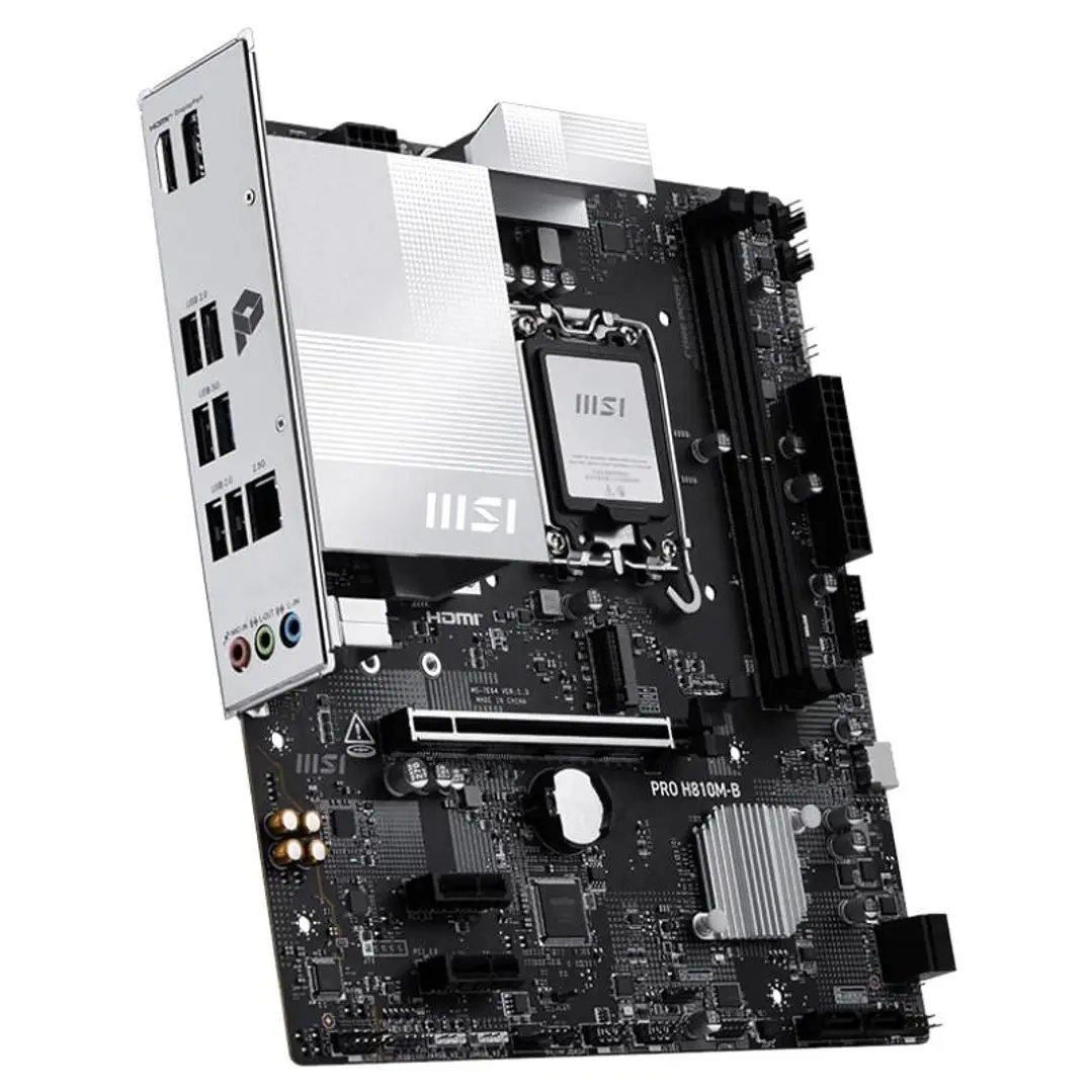 MSI Placa Base PRO H810M-B DDR5 mATX LGA1851 3