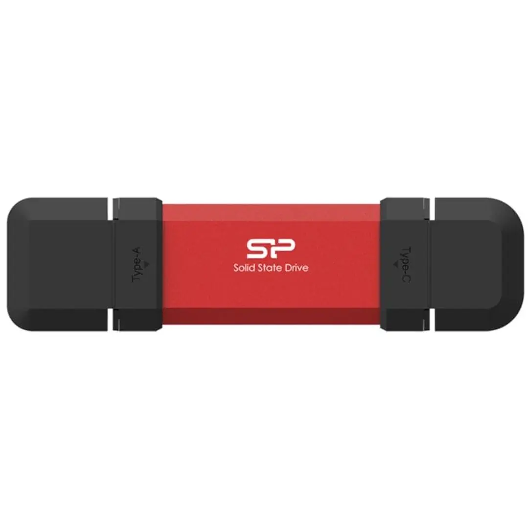 SP Memoria USB DS72 250GB USB A+C 3.2 Gen2 Rojo 1