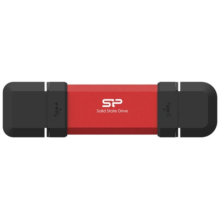 SP Memoria USB DS72 250GB USB A+C 3.2 Gen2 Rojo 1