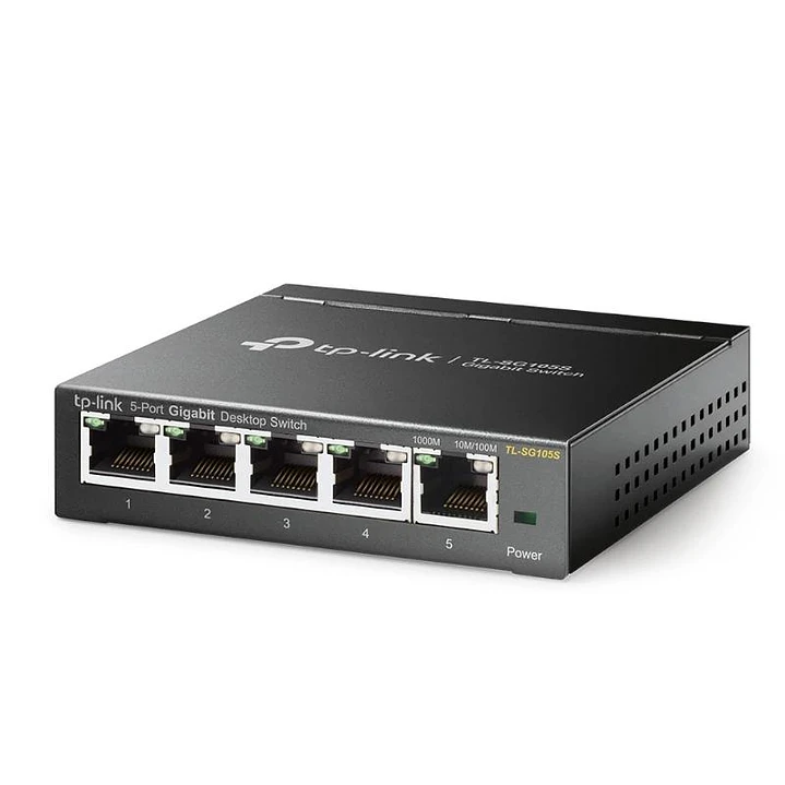 TP-Link TL-SG105S Switch 5xGB RJ45 Metal 1