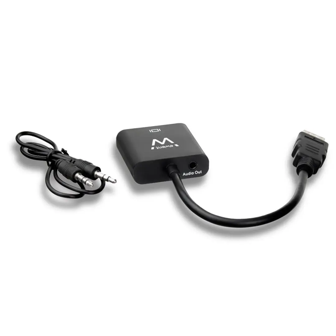 EWENT EW9864 Adaptador Hdmi/Vga con Audio 3