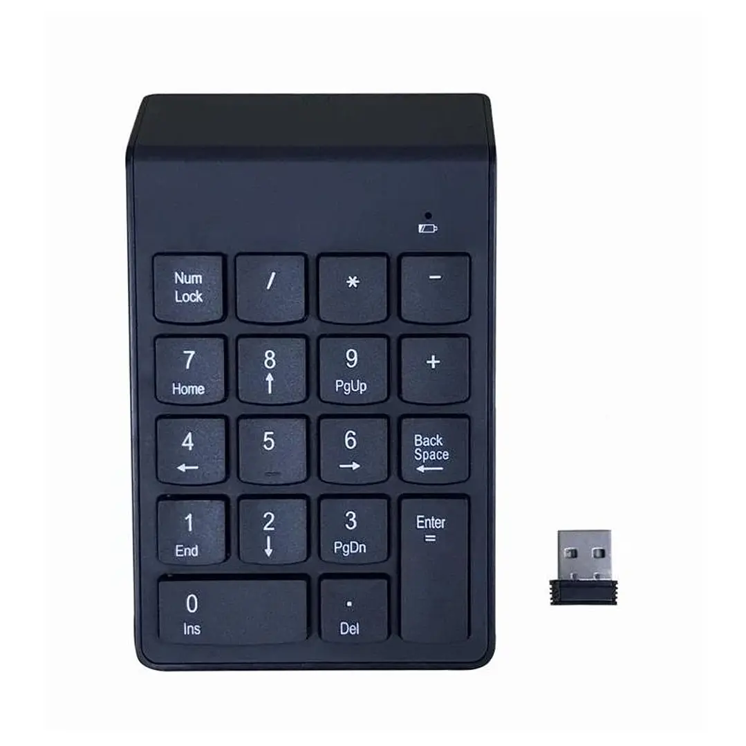 Gembird Teclado Numérico Wireless USB Negro 1