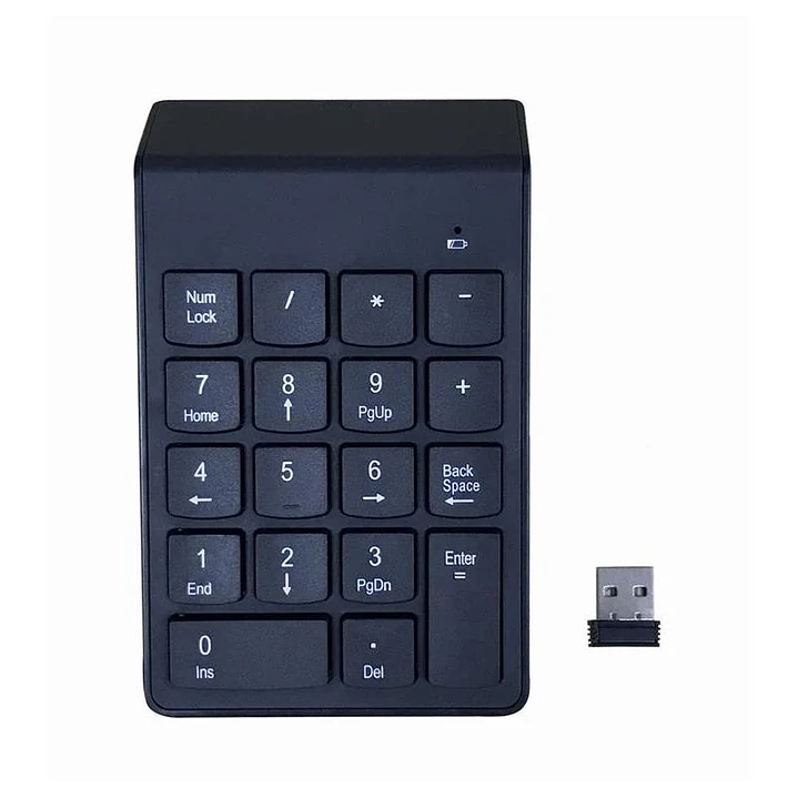 Gembird Teclado Numérico Wireless USB Negro 1