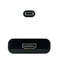 Nanocable Conversor USB-C/M a HDMI/H Negro 15cm - Miniatura 2