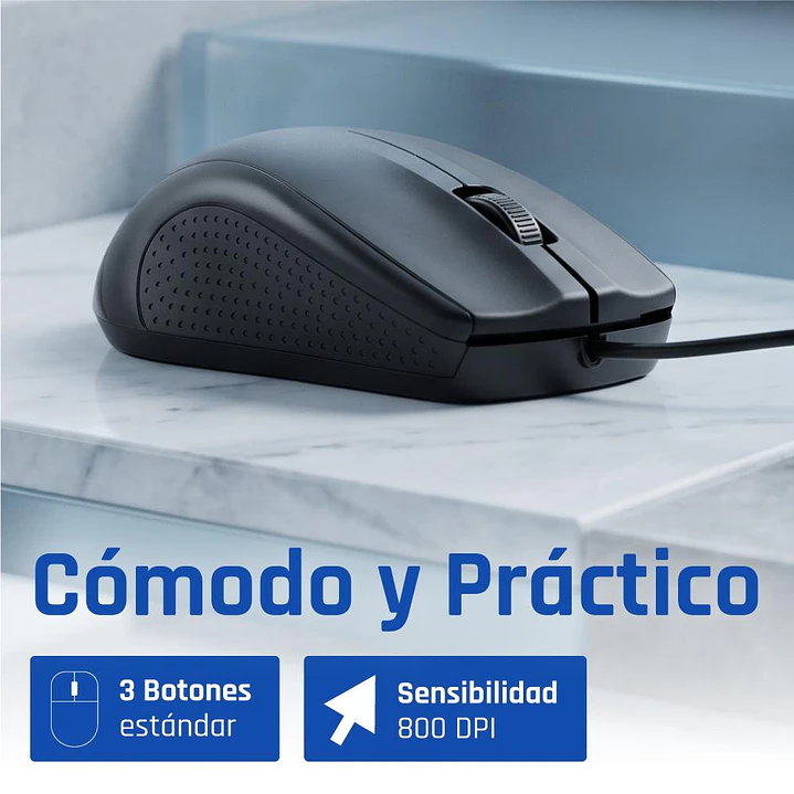 iggual Kit teclado y ratón COM-CK-STANDARD negro 2