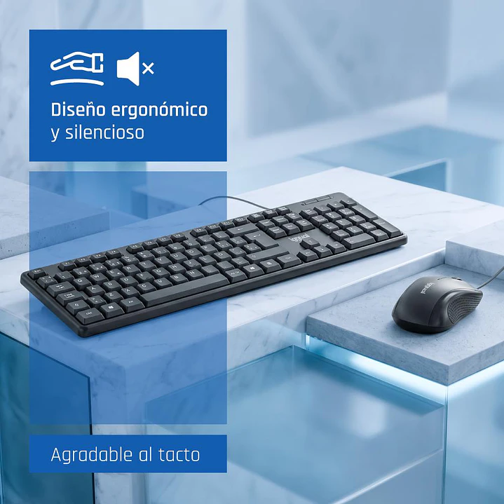 iggual Kit teclado y ratón COM-CK-STANDARD negro 4
