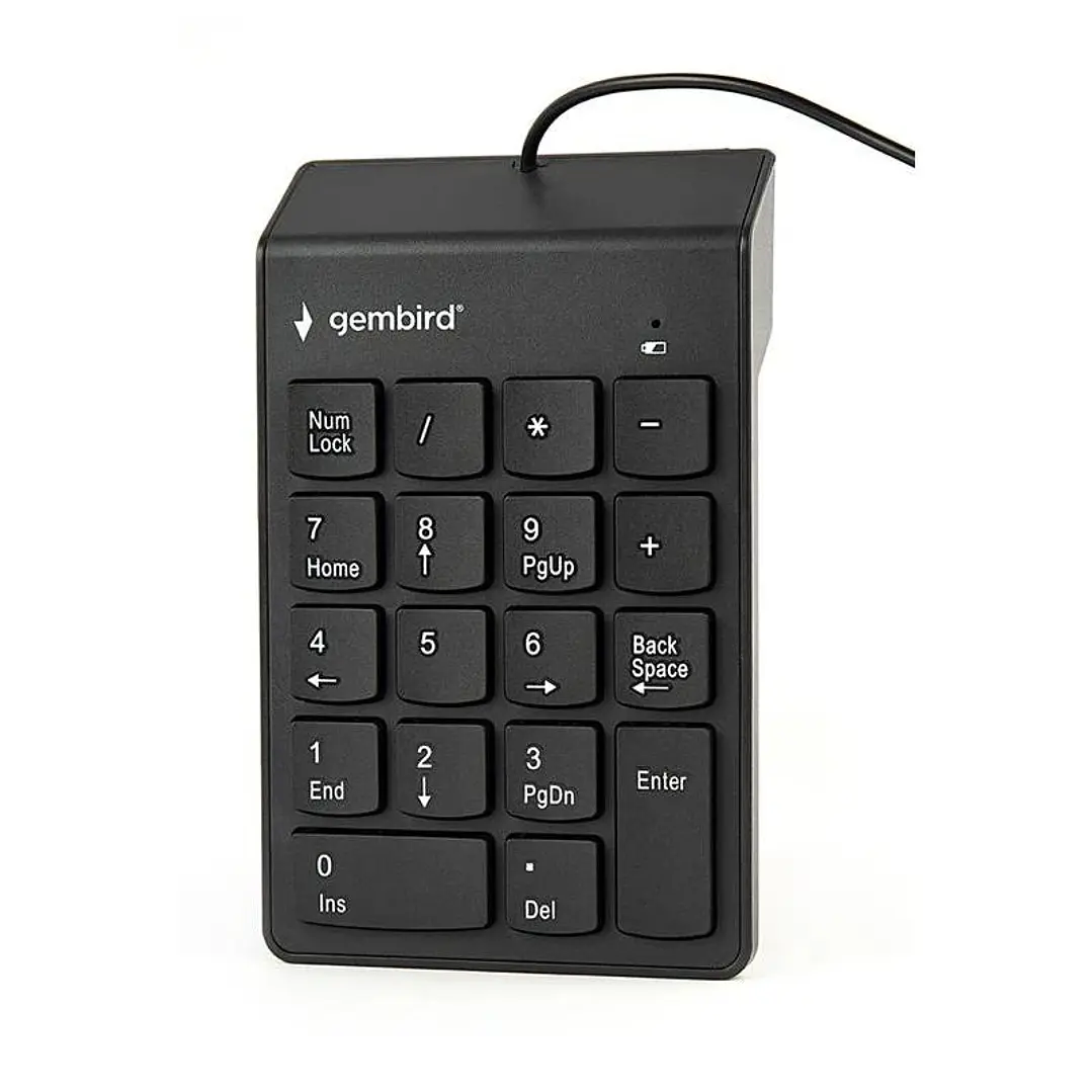 Gembird Teclado Numérico por cable USB Negro 1