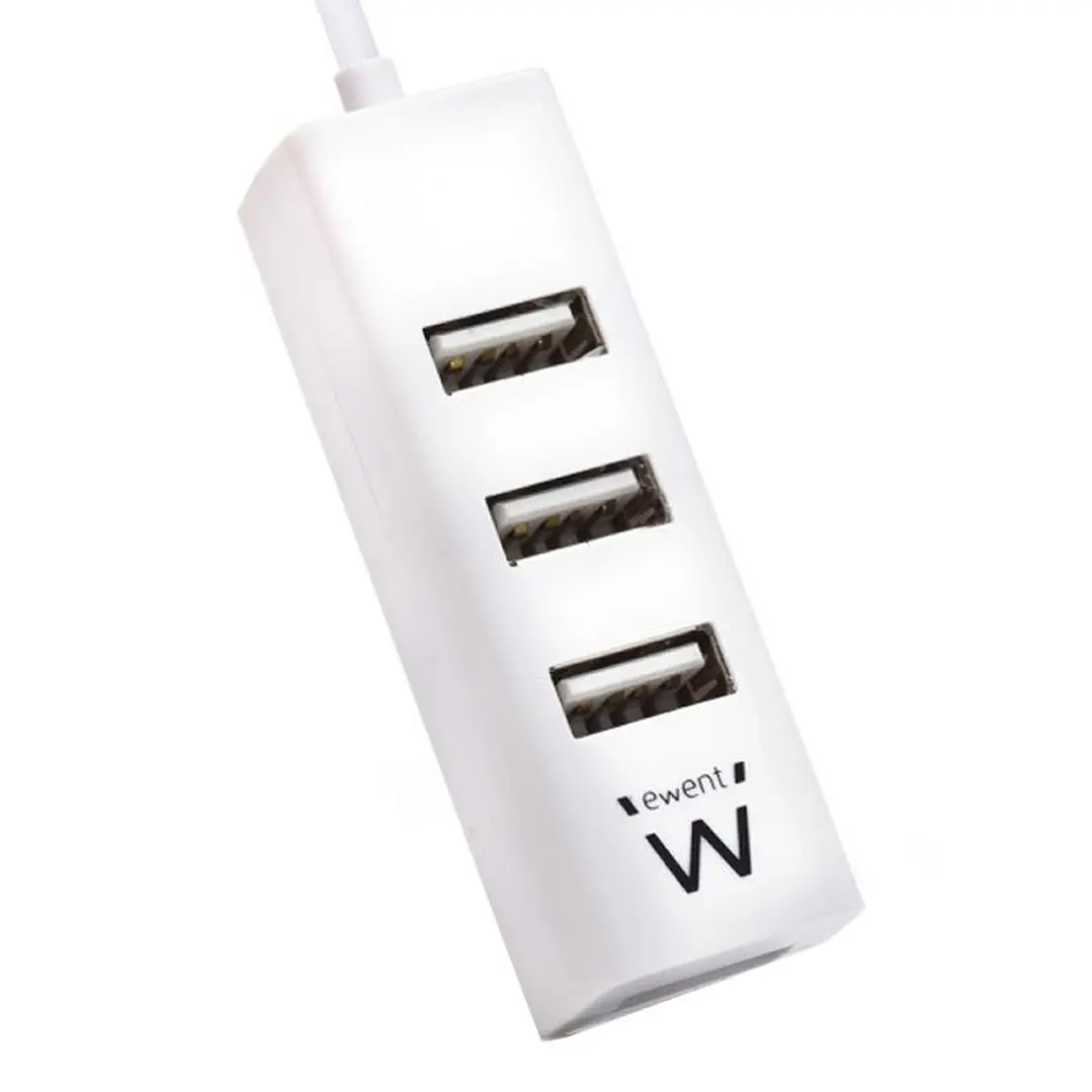 EWENT EW1122 MINI-HUB USB 4 PUERTOS BLANCO 4