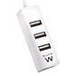 EWENT EW1122 MINI-HUB USB 4 PUERTOS BLANCO - Thumbnail 4