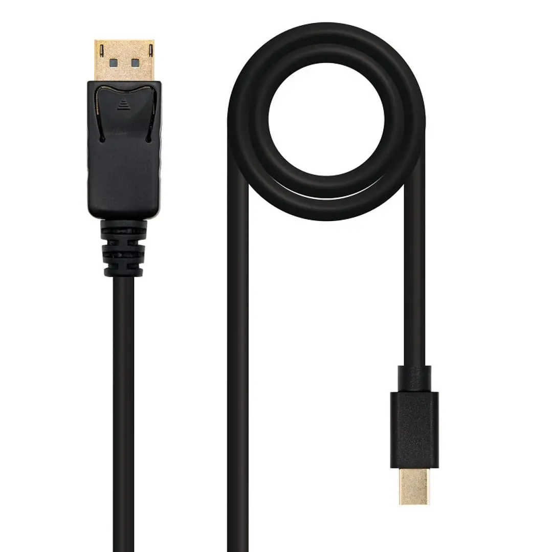 Nanocable Mini DP/Displayport, Mini DP/M-DP/M, 2 M 1