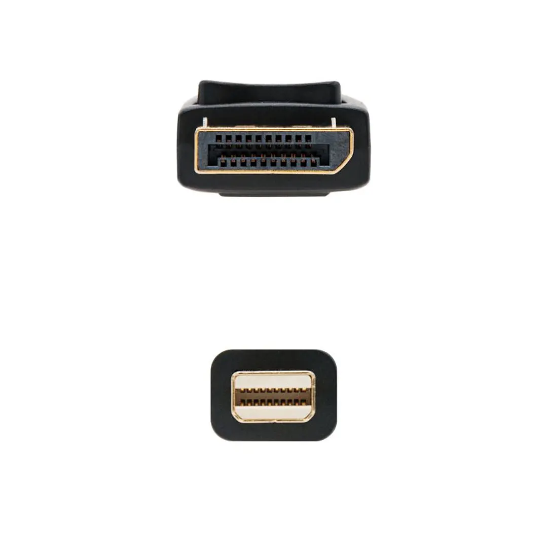 Nanocable Mini DP/Displayport, Mini DP/M-DP/M, 2 M 2