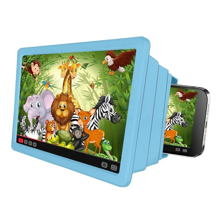 Celly amplificador de pantalla para niños Azul 1