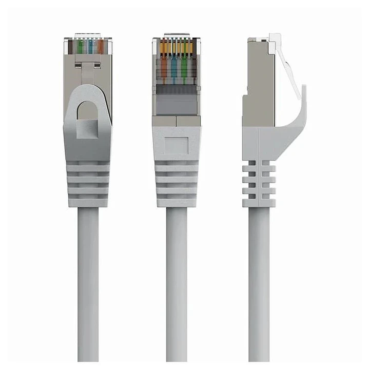 Gembird Latiguillo S/FTP Cat.6A LSZH 2mts Gris 1