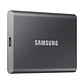 Samsung T7 SSD Externo 4TB NVMe USB 3.2  Gris - Miniatura 1