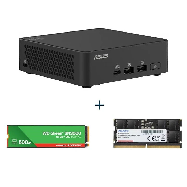 Asus NUC 15 Pro RNUC15CRKU500002 Ultra5+16GB+500GB 1