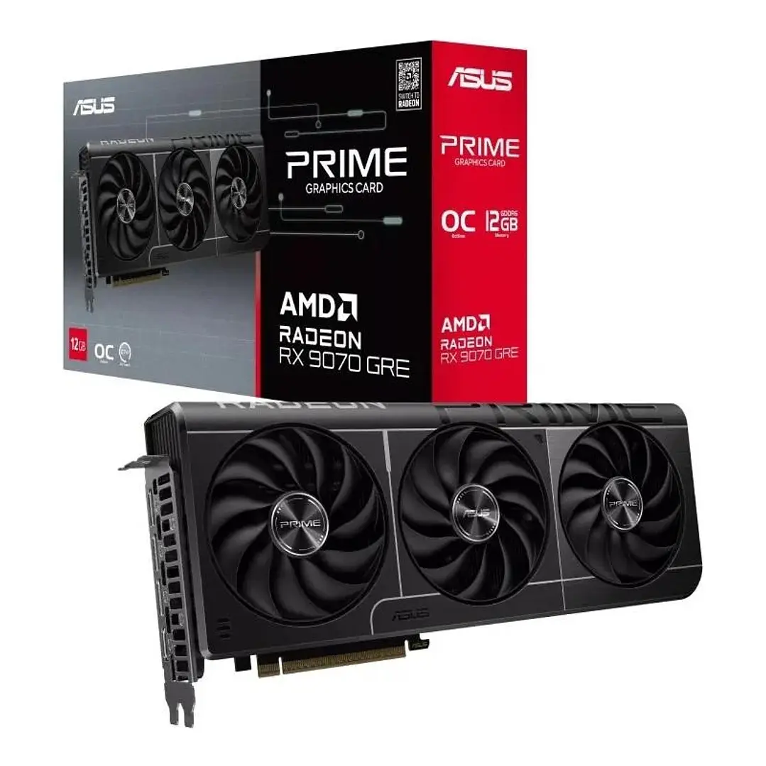 ASUS VGA AMD PRIME RX9070GRE O12G DDR6 1