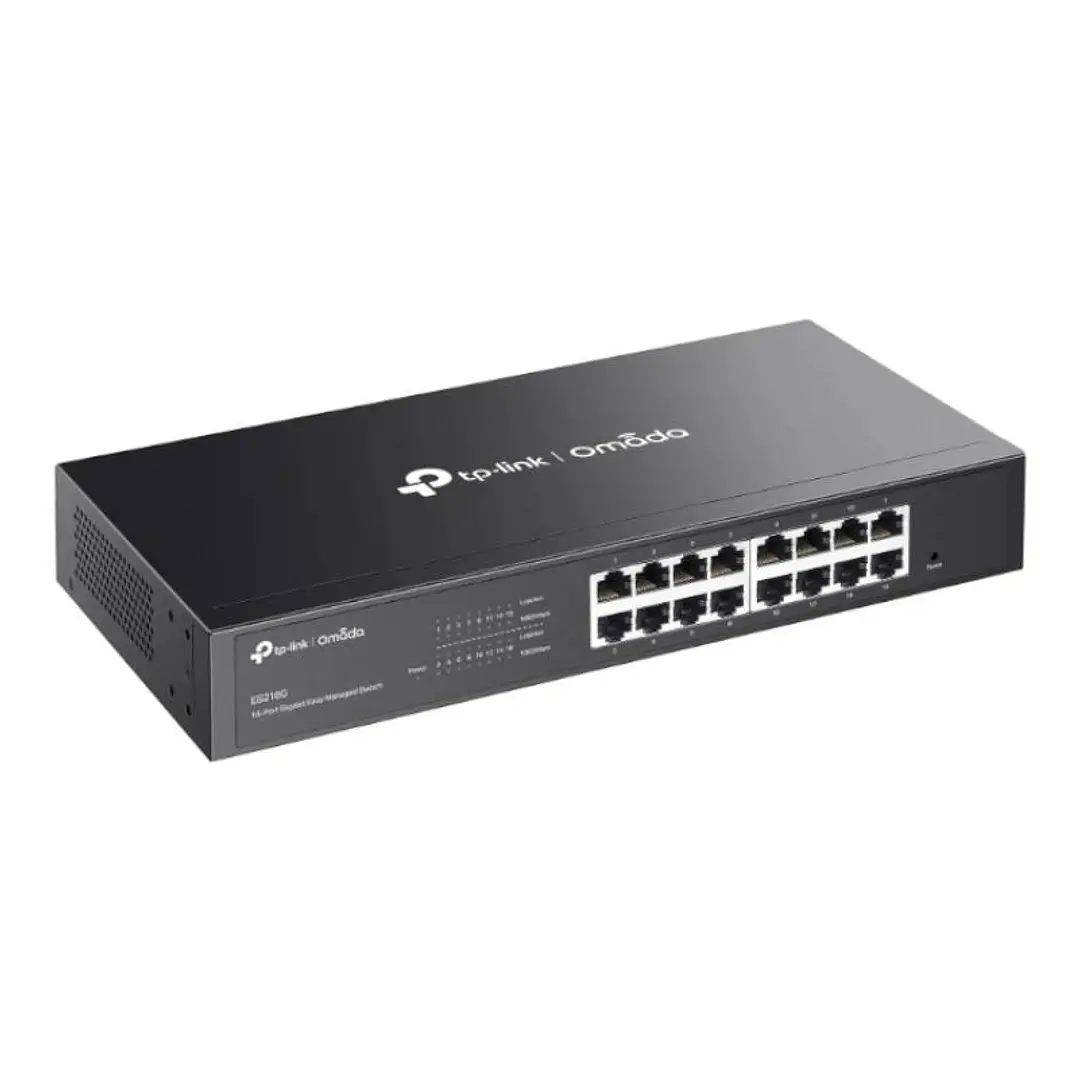 TP-Link ES216G Switch 16xGbE Metal 1U 3