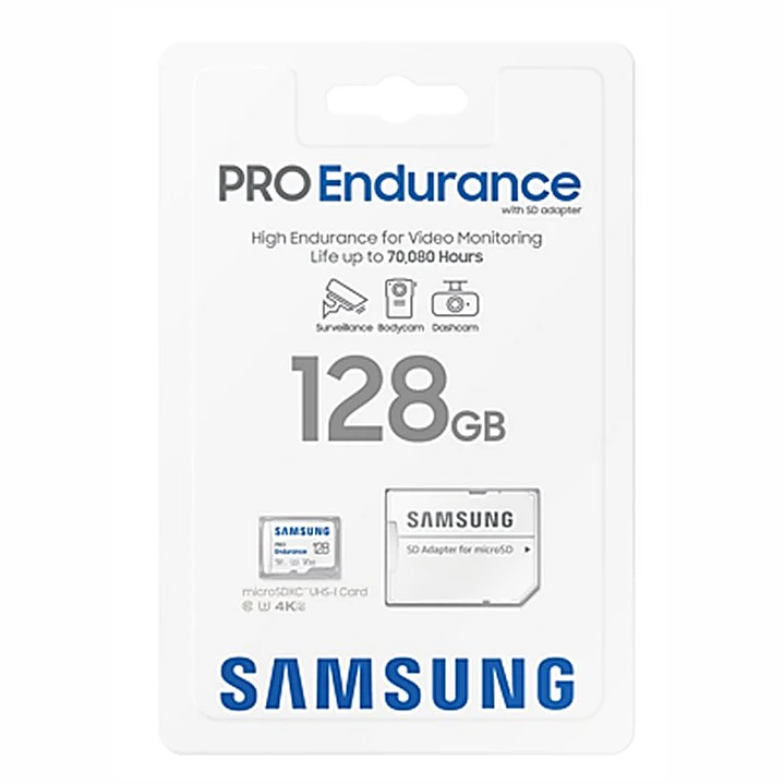Samsung MicroSDHC Pro Endurance 128GB Clase 10 c/a 4