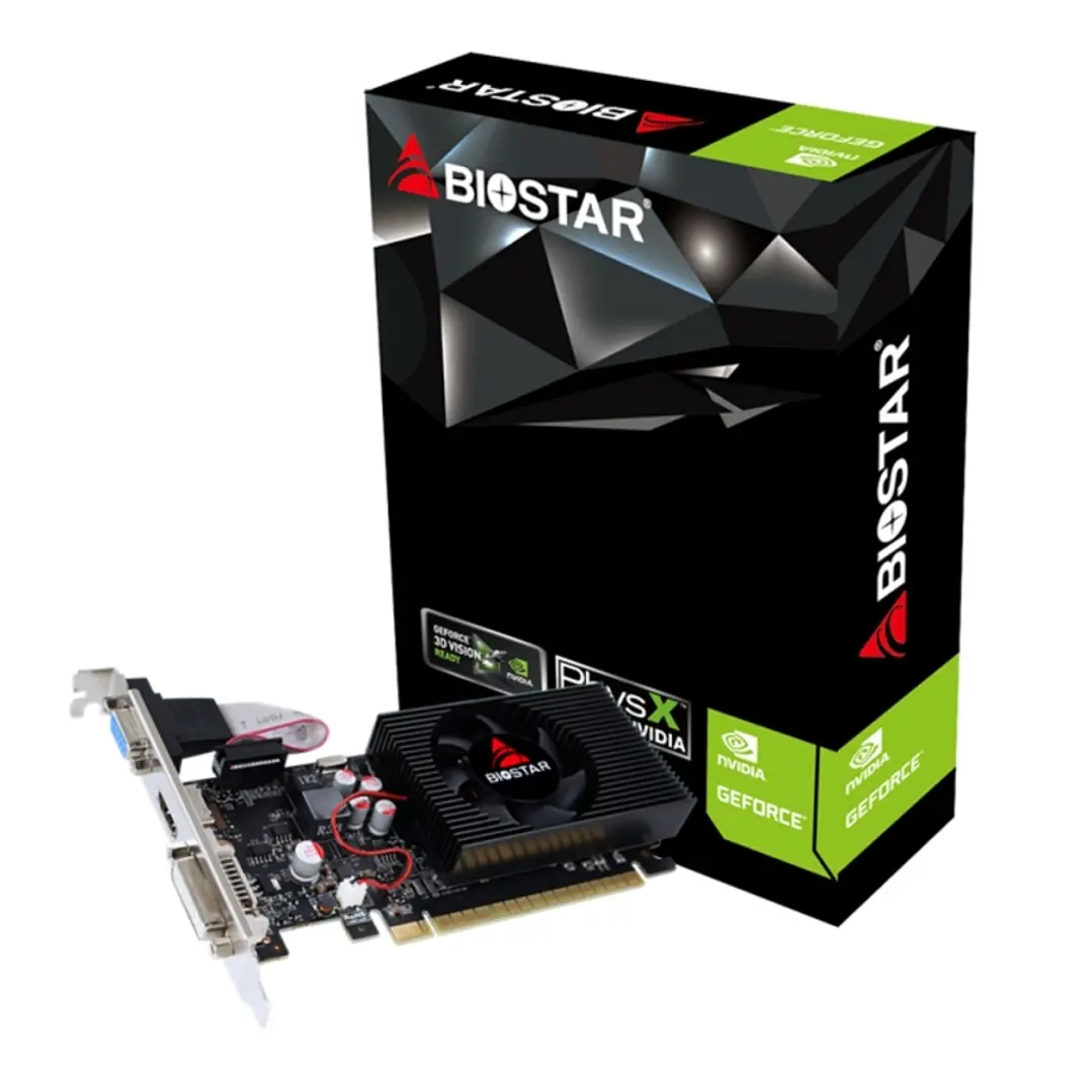 BIOSTAR VGA NVIDIA GT 730 LP 2GB DDR3 1