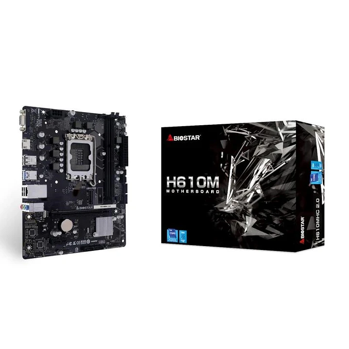 Biostar Placa Base H610MHC 2.0 DDR4 mATX LGA1700 1