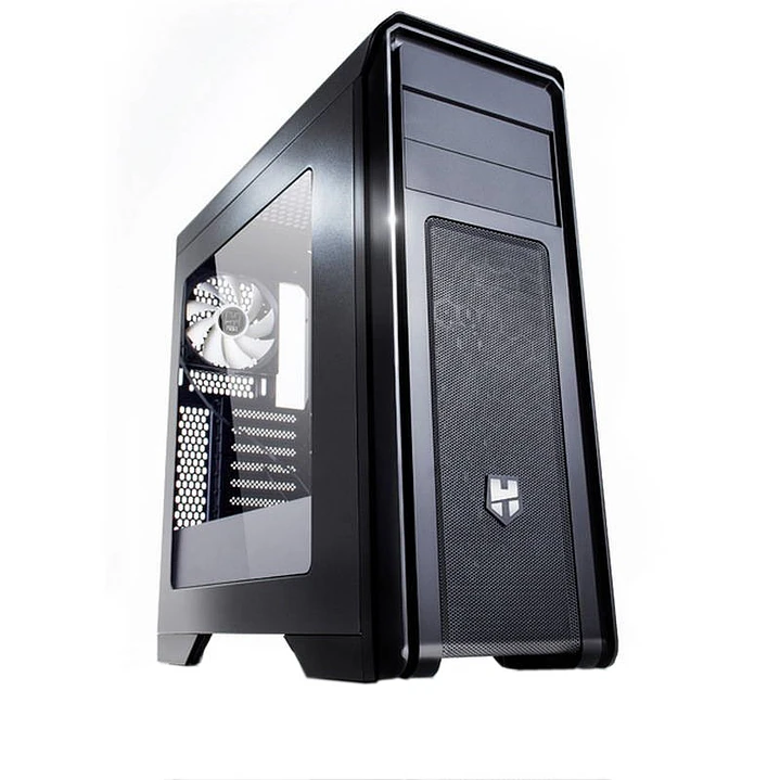 NOX Semitorre ATX  Hummer ZX Negra Ventana 1