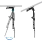 Tooq LPCE1123TSLI-B Soporte techo TV 23