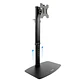 Tooq DB1127TN-B Soporte mesa monitor/tv 17-27