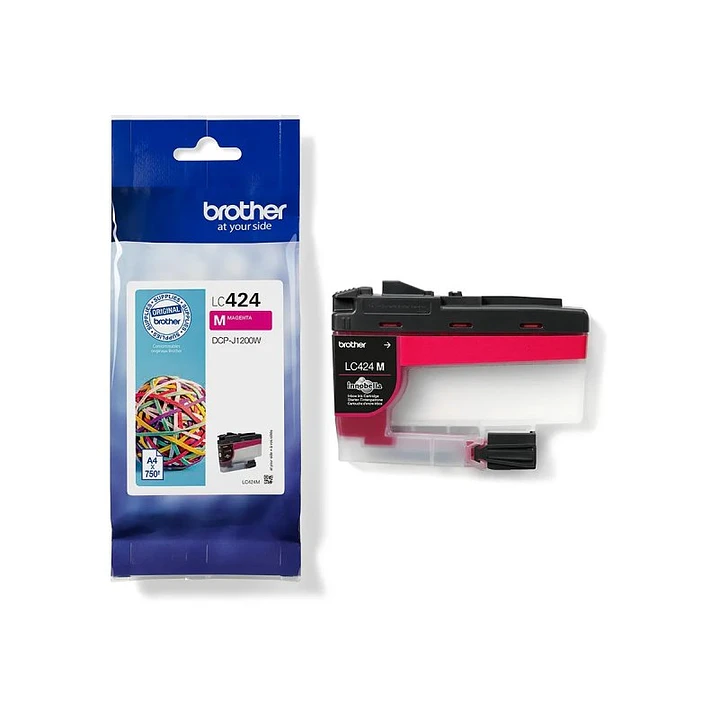 Brother Cartucho LC424M Magenta 1