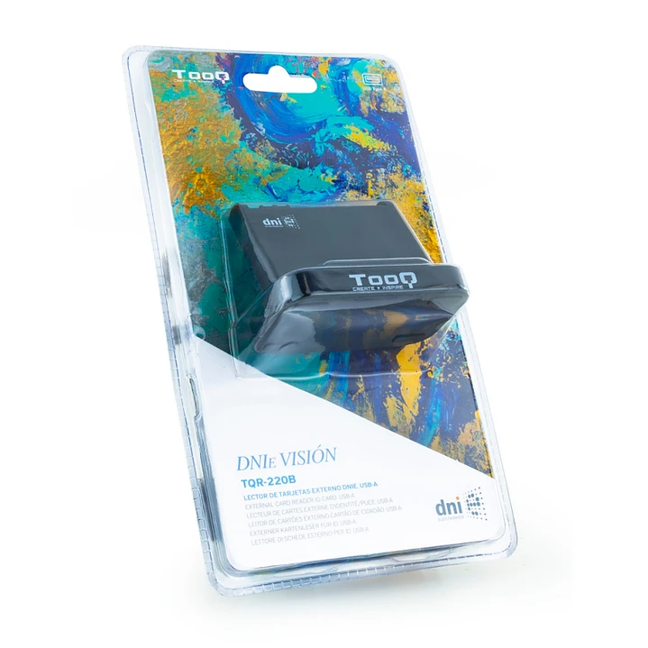 Tooq Lector de tarjetas DNIE VISION USB 2.0 4