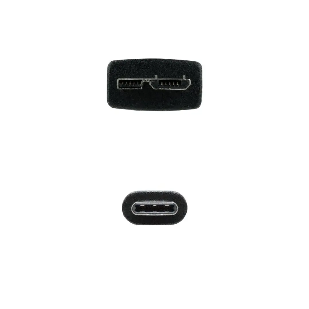 Nanocable Cable USB 3.0, USB-C/M-Micro B/M 1 m 2