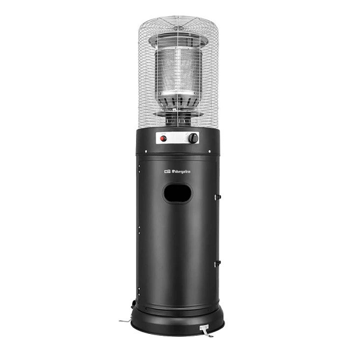 Orbegozo PHE 86 Estufa a Gas de Exterior - Calor Inmediato y Ajustable - Compatible con Butano y Propano - No Se Apaga con el Aire - Seguridad Antivue 1