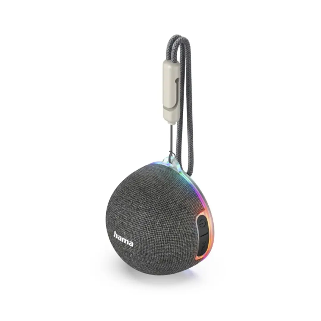 Hama MagBuddy Mini Altavoz Portatil con Anillo Magnetico - Bluetooth 6.0 - Iluminacion LED 1