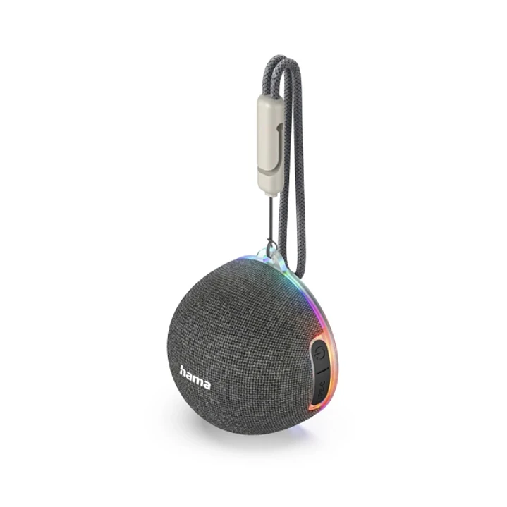 Hama MagBuddy Mini Altavoz Portatil con Anillo Magnetico - Bluetooth 6.0 - Iluminacion LED 1