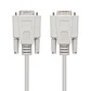 Nanocable Cable Serie RS232, DB9 M-H, Beige, 1.8m - vignette 2