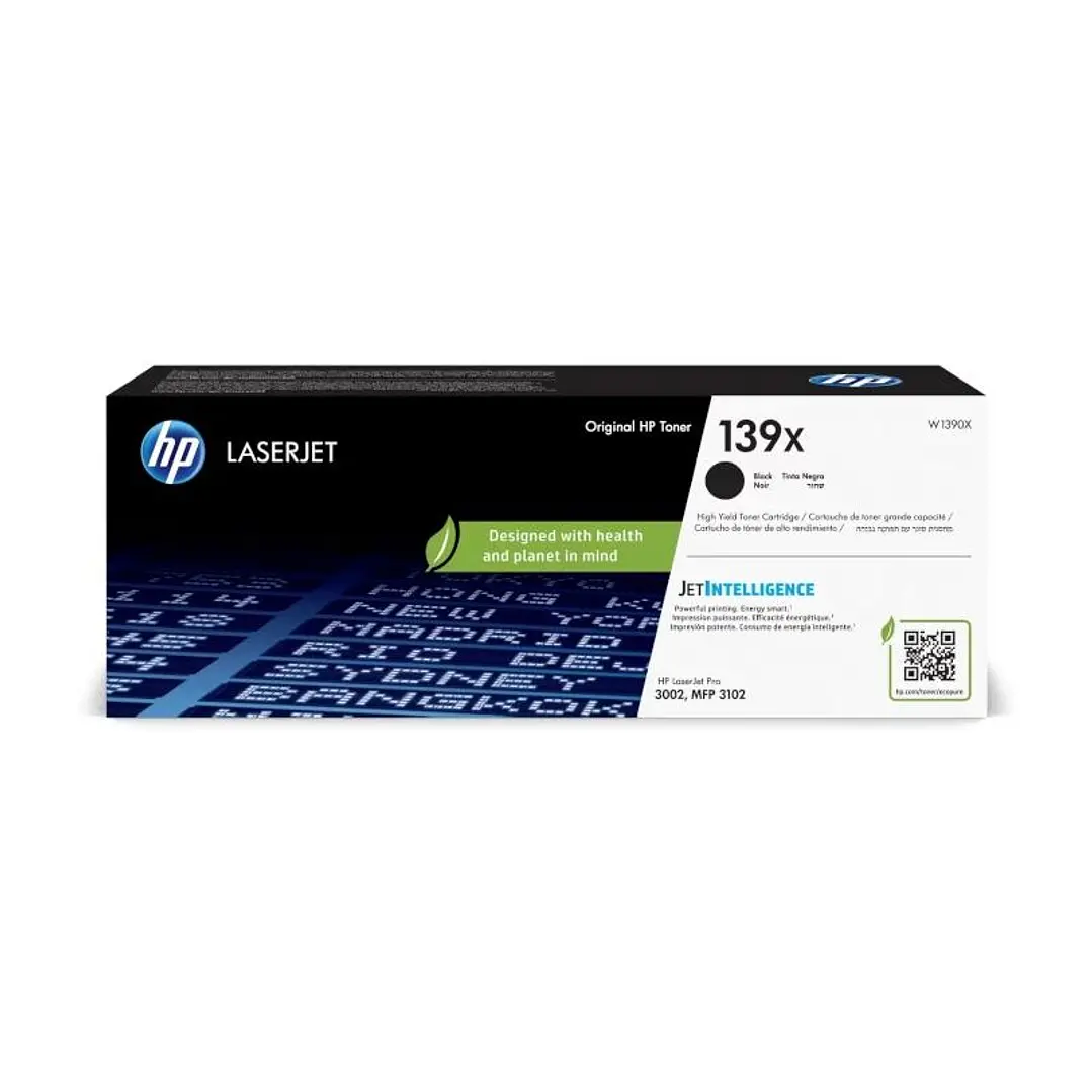 HP Tóner 139X Negro 1