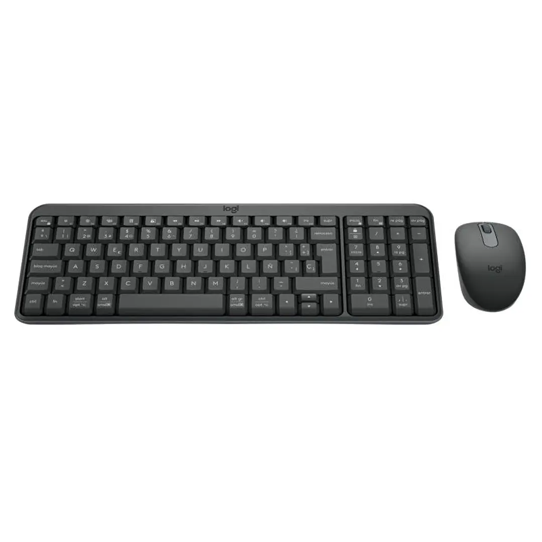 Logitech MK250 Teclado+Ratón Bluetooth Negro 2