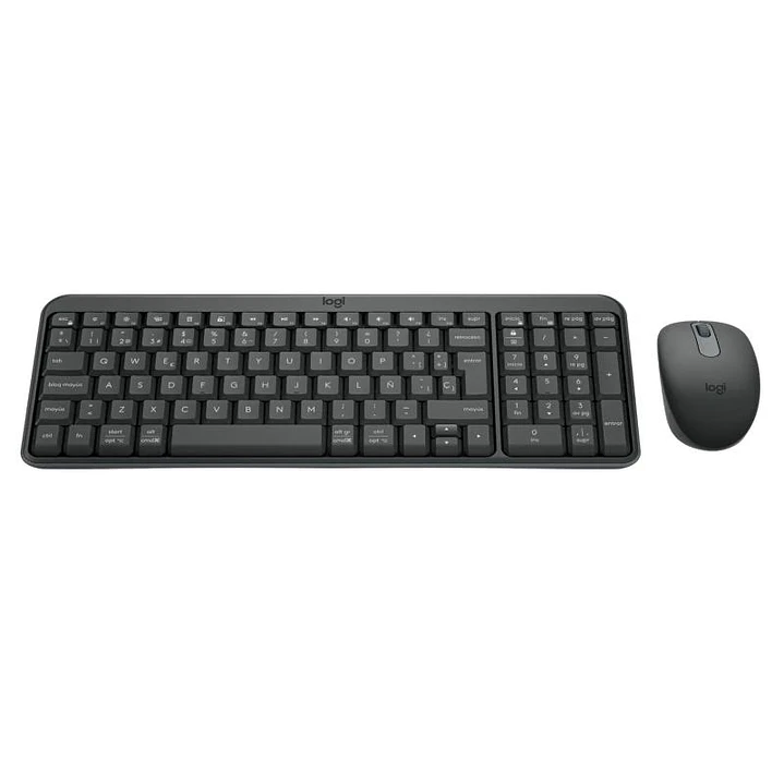 Logitech MK250 Teclado+Ratón Bluetooth Negro 2