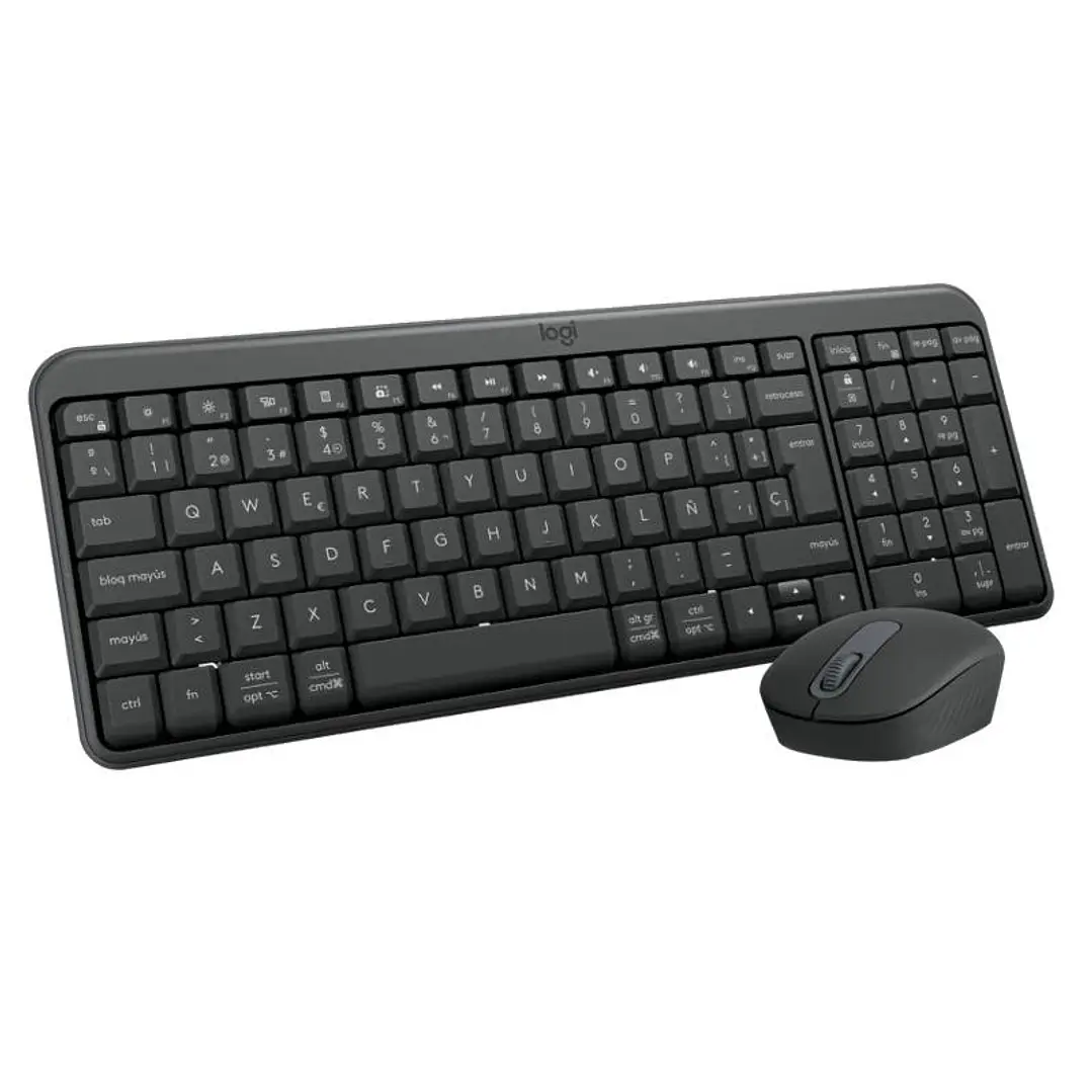 Logitech MK250 Teclado+Ratón Bluetooth Negro 3
