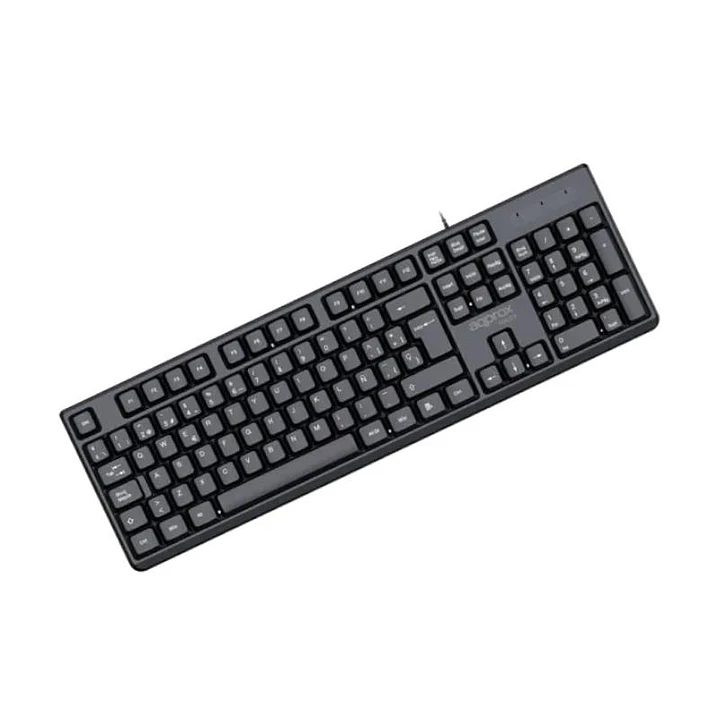APPROX Teclado X205 USB 2.0 Negro 1