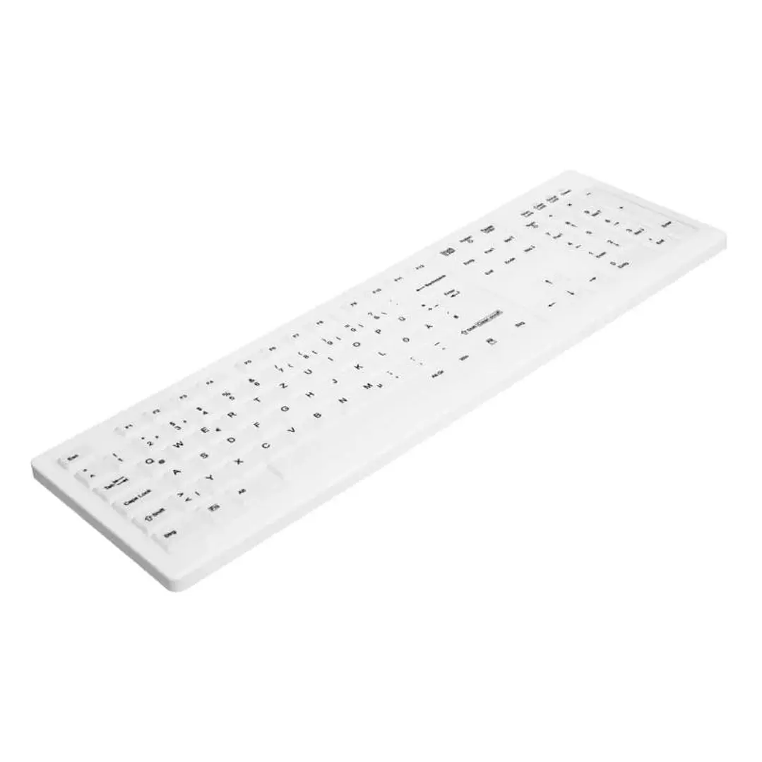 Cherry Teclado Lavable/Desinfectable USB Blanco 1