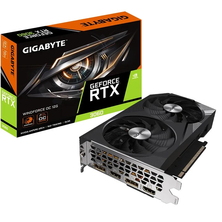 Gigabyte VGA NVIDIA RTX 3060 WF OC 12G DDR6 1