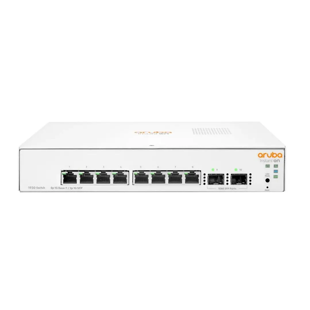 HPE NW IOn 1930 8xGbE 2xSFP Switch 1U 1