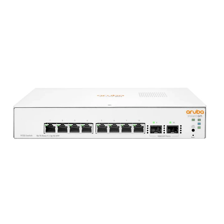 HPE NW IOn 1930 8xGbE 2xSFP Switch 1U 1