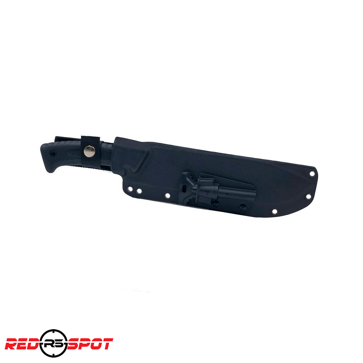 REDSPOT - HX OUTDOORS CUCHILLO TACTICO CON FUNDA DE KYDEX