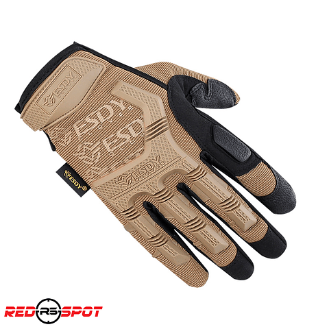 GUANTES ESDY SOFT NEGRO/TAN  TALLA L